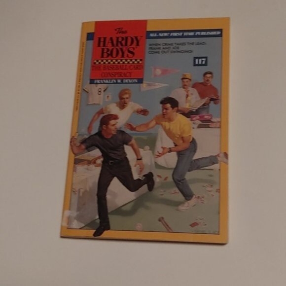 Hardy Boys: Baseball Card Conspiracy book #117 by Franklin W Dixon - Picture 2 of 5